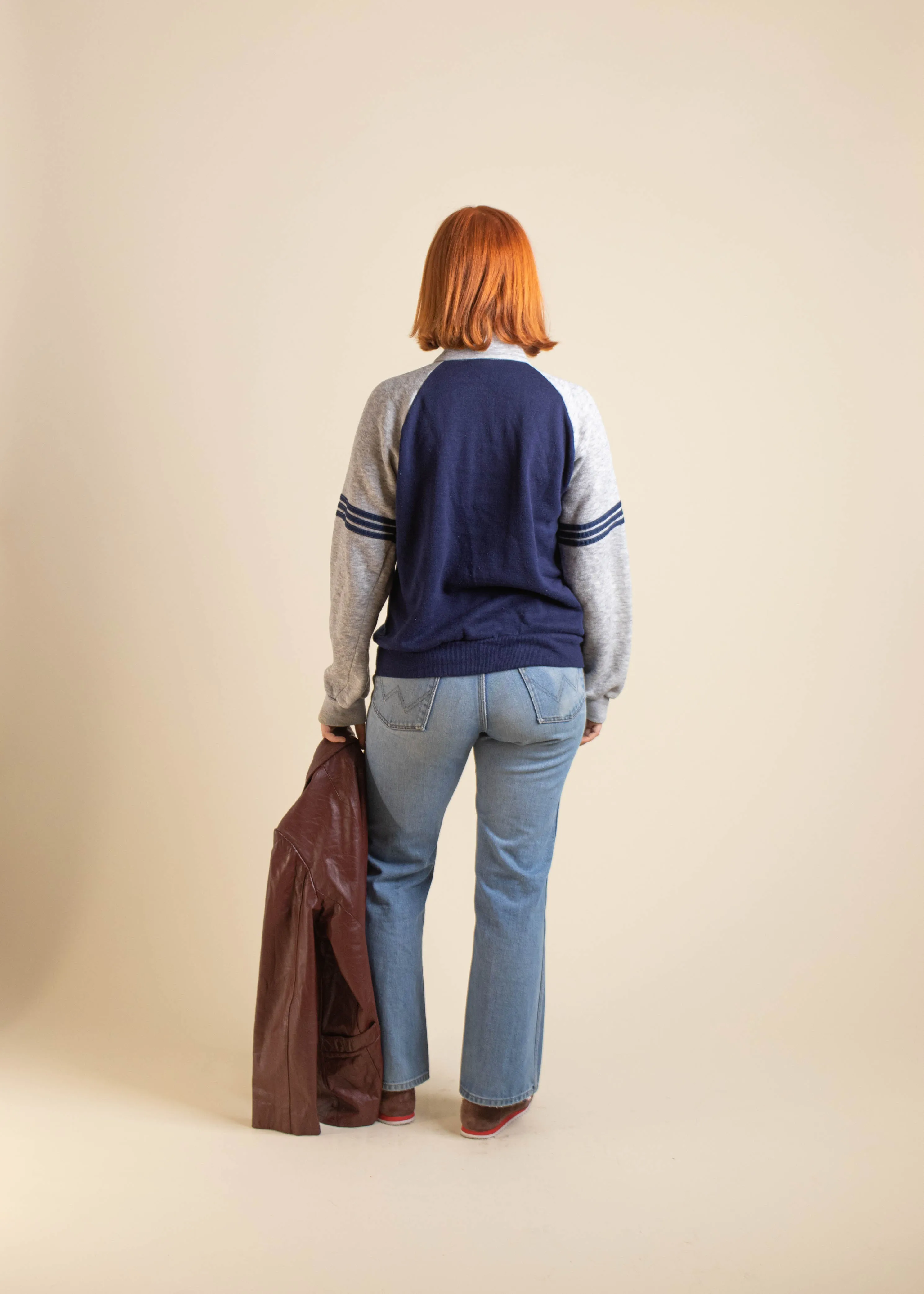1980s Bassett Walker Zip Up Track Jacket Size S/M