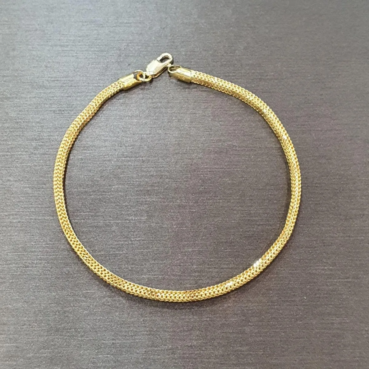 22k / 916 Gold Box Milan Bracelet by Best Gold Shop