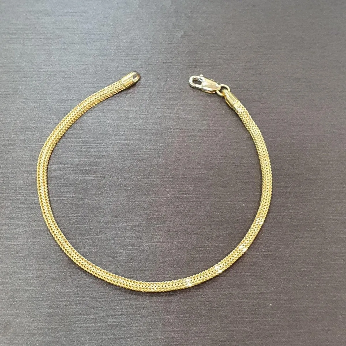 22k / 916 Gold Box Milan Bracelet by Best Gold Shop