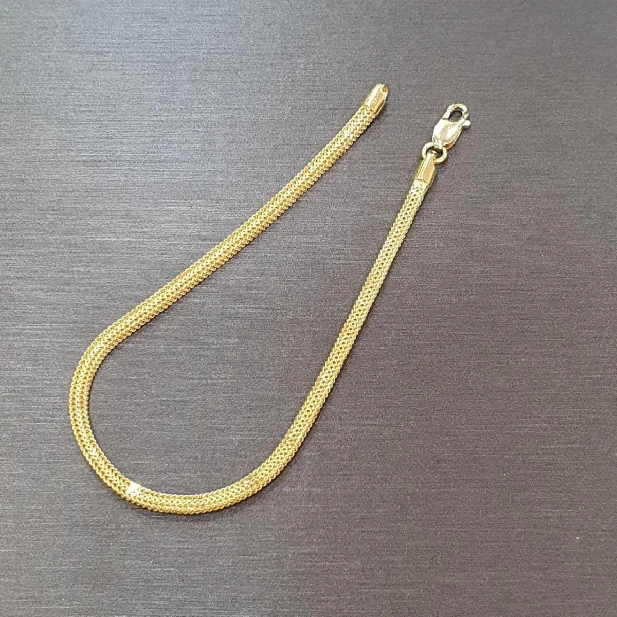 22k / 916 Gold Box Milan Bracelet by Best Gold Shop