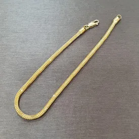 22k / 916 Gold Box Milan Bracelet by Best Gold Shop