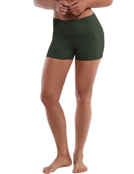 2.5" Side Pockets Jogging Shorts olivegray_Jogging