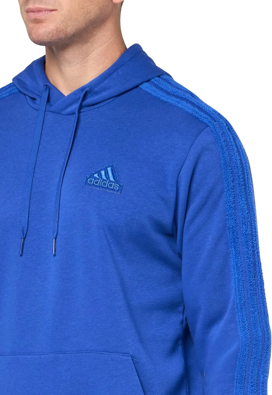 adidas Men's Coze 3-Stripes Pullover Hoodie