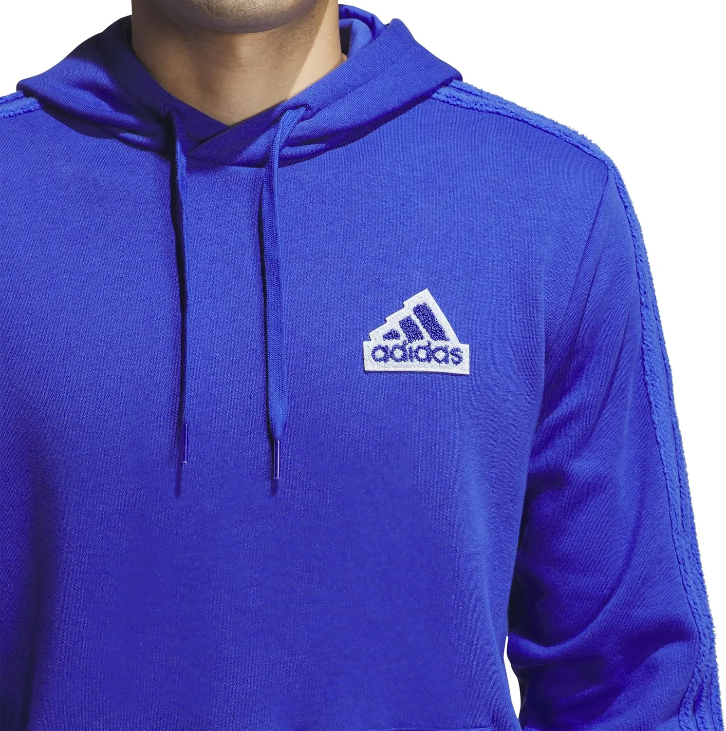 adidas Men's Coze 3-Stripes Pullover Hoodie