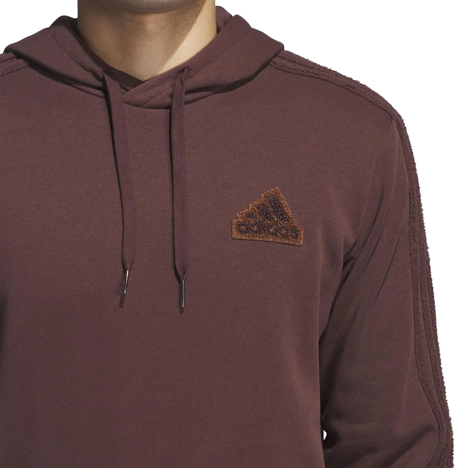 adidas Men's Coze 3-Stripes Pullover Hoodie