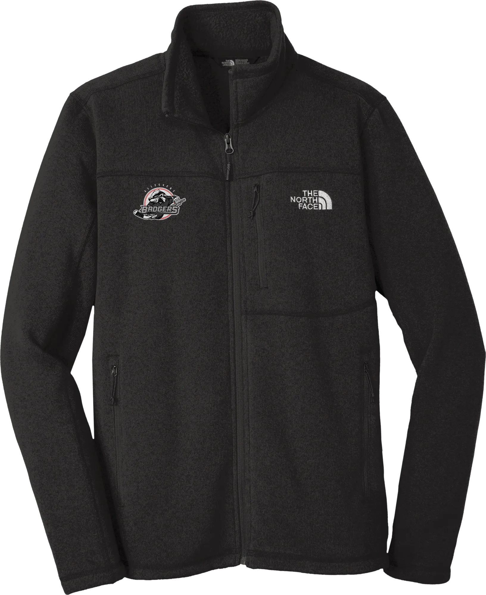 Allegheny Badgers The North Face Sweater Fleece Jacket