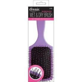 Annie Wet & Dry Paddle Brush Purple (2750)