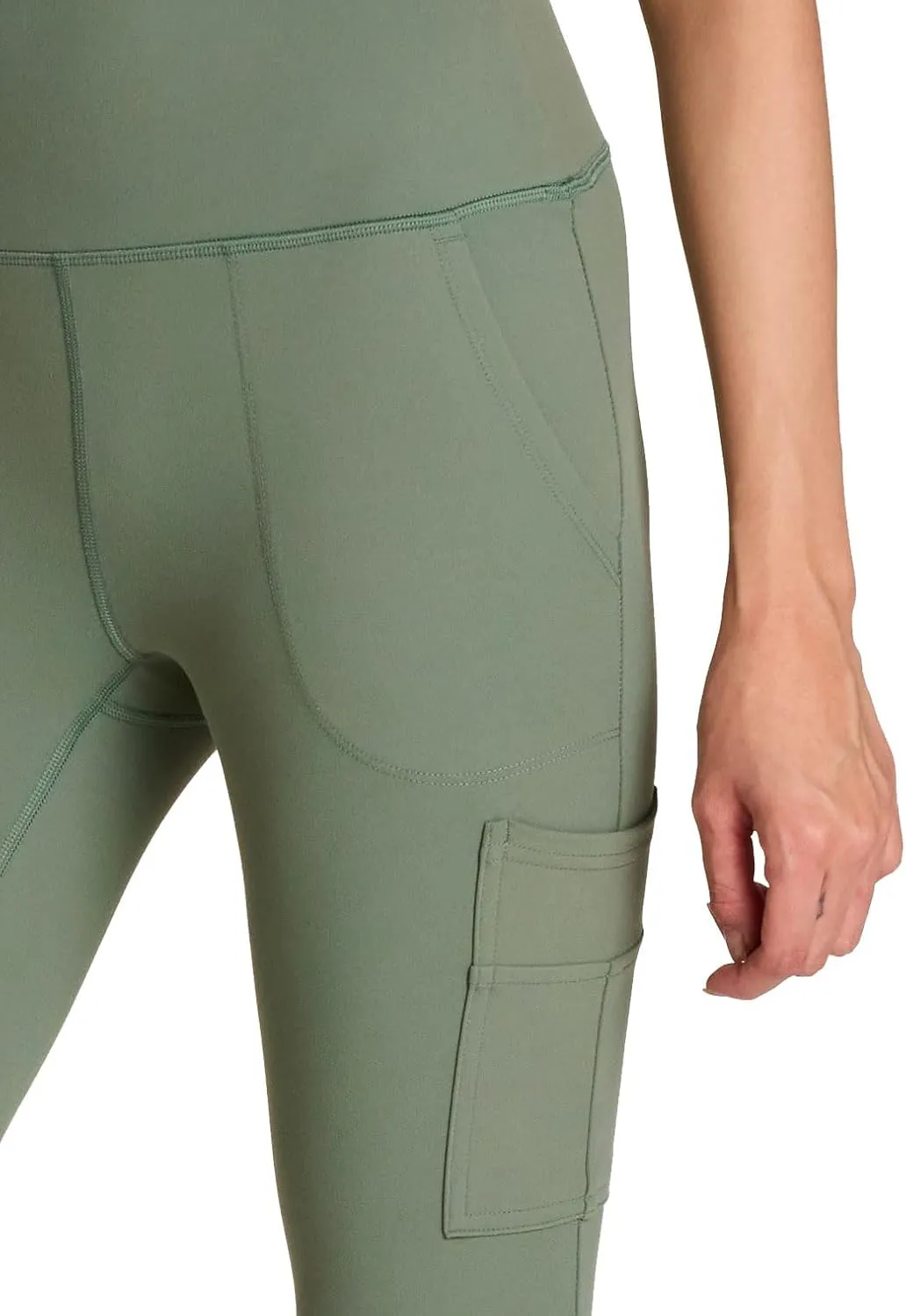 Avalanche Women's Outdoors Workout High Impact Full Length Cargo Pocket Legging