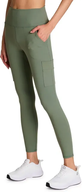 Avalanche Women's Outdoors Workout High Impact Full Length Cargo Pocket Legging