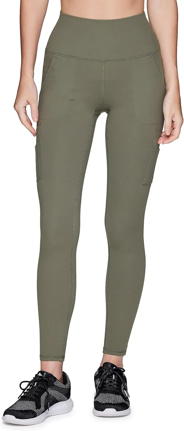 Avalanche Women's Outdoors Workout High Impact Full Length Cargo Pocket Legging