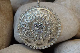Big Geometric Pendant