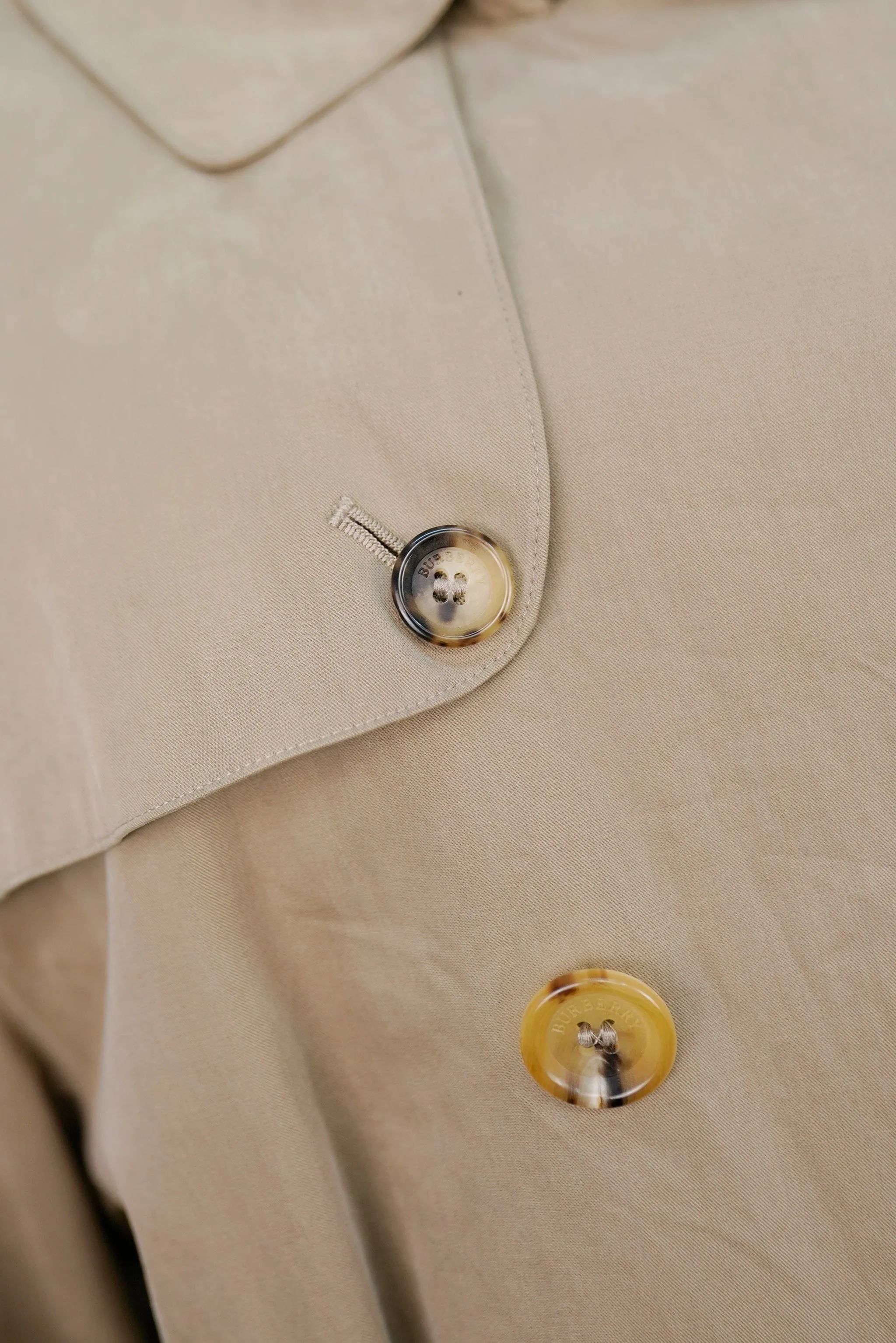 Burberry Trench coat light brown wool AVL1057