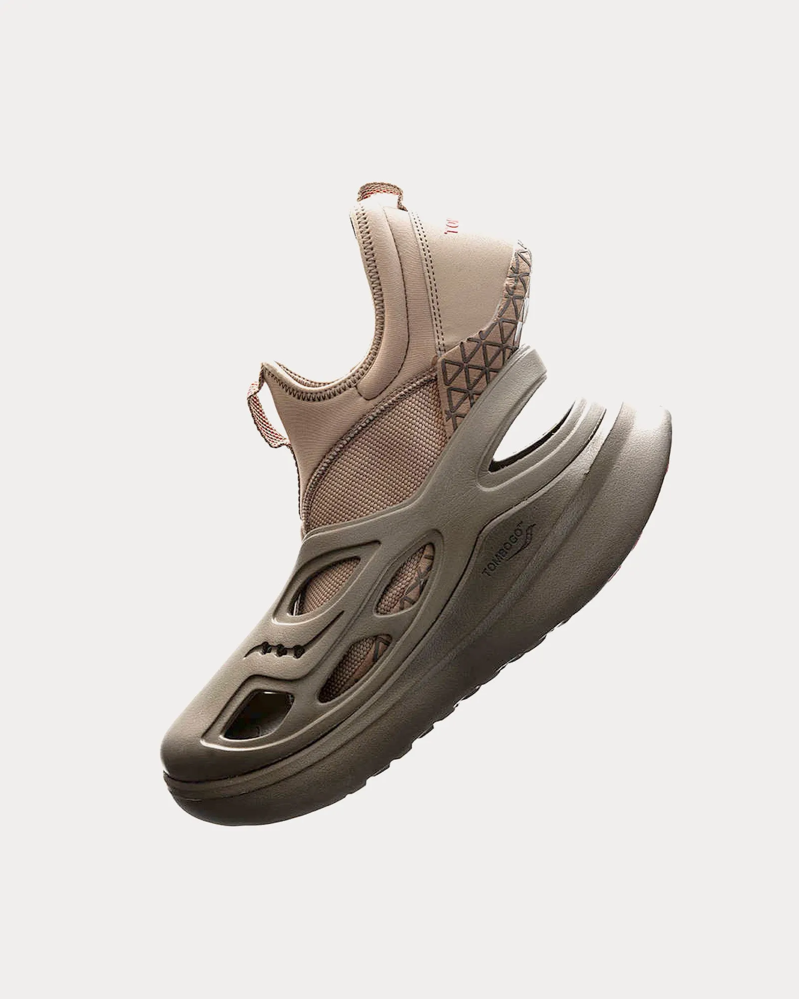 Butterfly Brown Slip On Sneakers