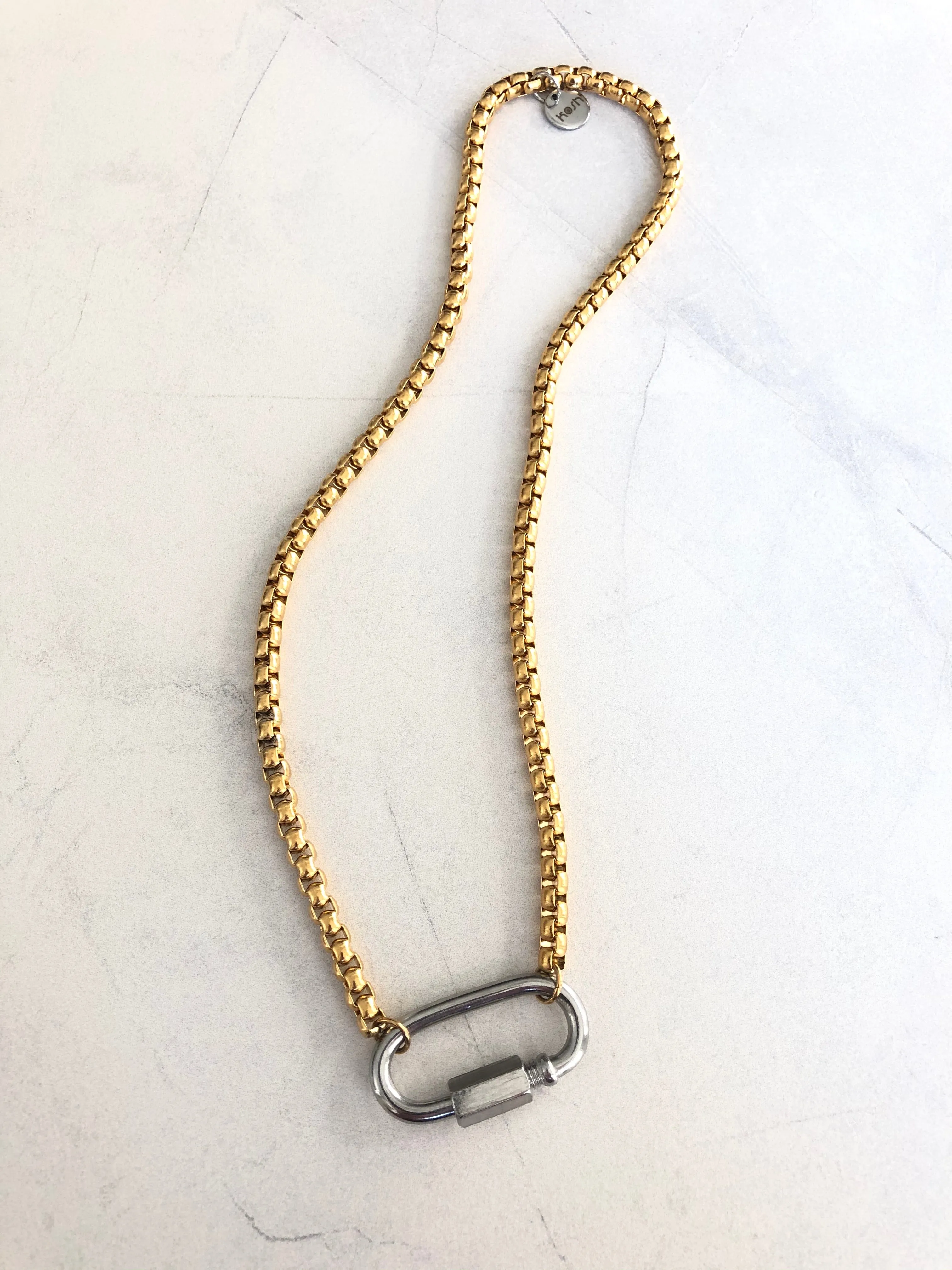 CARABINER - RENEGADE MEGA LOCK NECKLACE