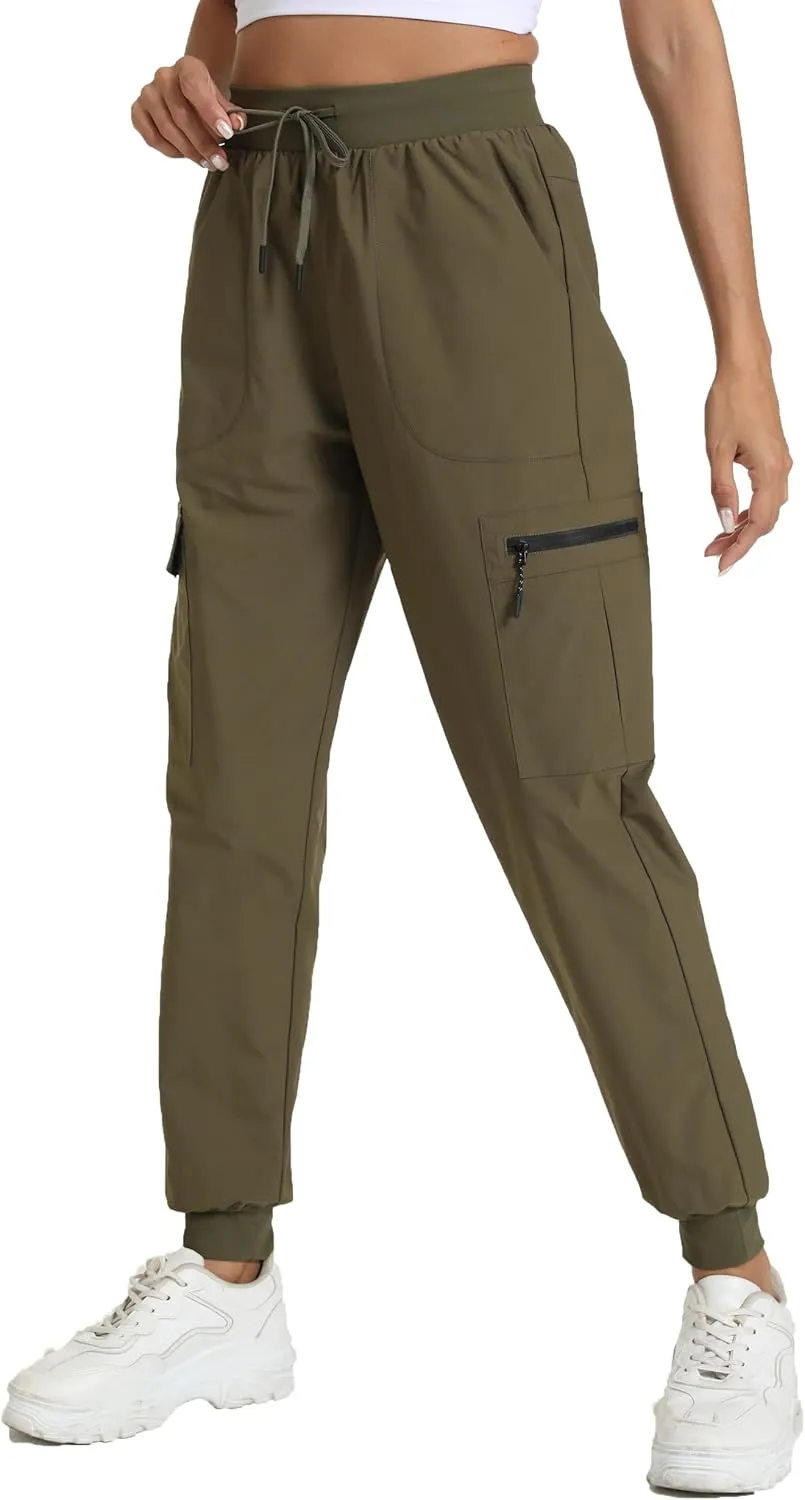 Cargo Pants for Women with Pocket Workout Athletic Joggers Lightweight Casual Travel Outdoor Camping Hiking Pants
