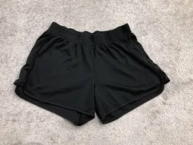Champion Shorts Womens Large Black Athletic Shorts 99099-AWZ Running Jogging