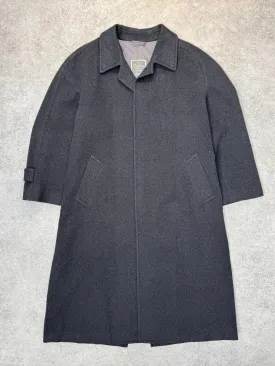 Christian Dior Grey Wool Trench Coat