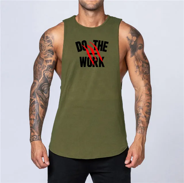 Do The Work - Gym Muscle Tank Top