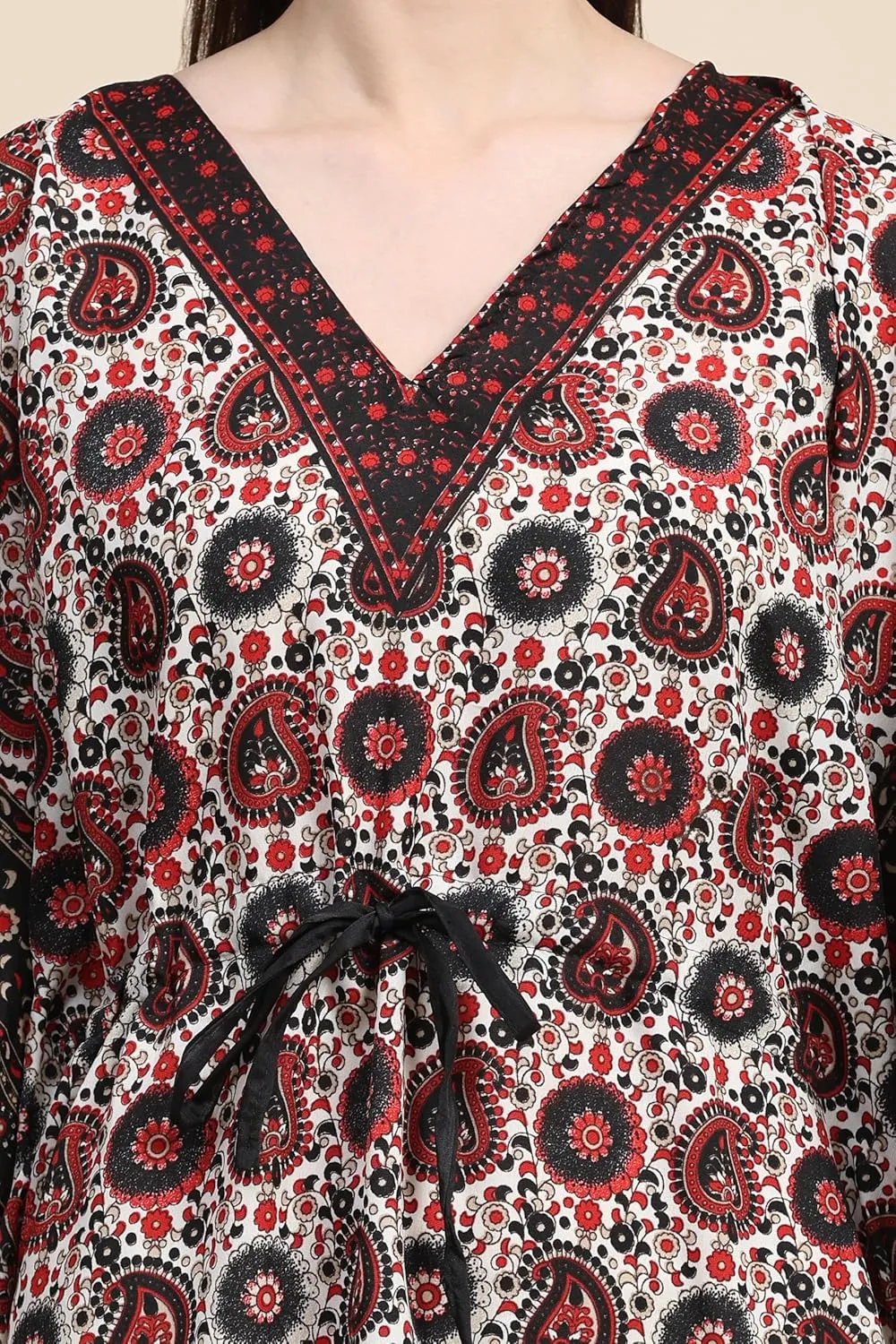Embrace the Flow and Freedom of This Stunning Long Kaftan Perfect for Those Sunny Days or Cozy Nights