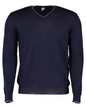Fine Guage V-Neck Sweater
