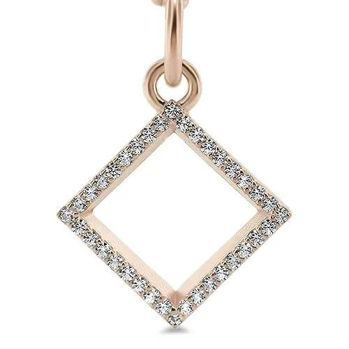 Geometric Diamond Necklace