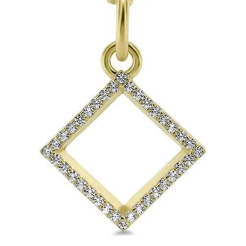 Geometric Diamond Necklace