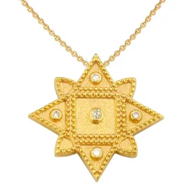Geometric Star Necklace