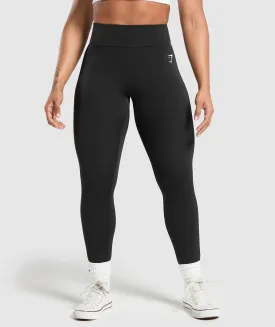 GS Power Short Leggings - Black