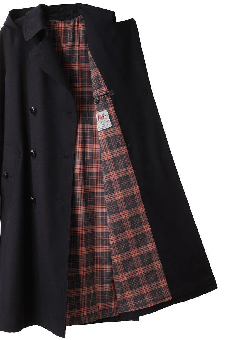 Hooded Wool Trench