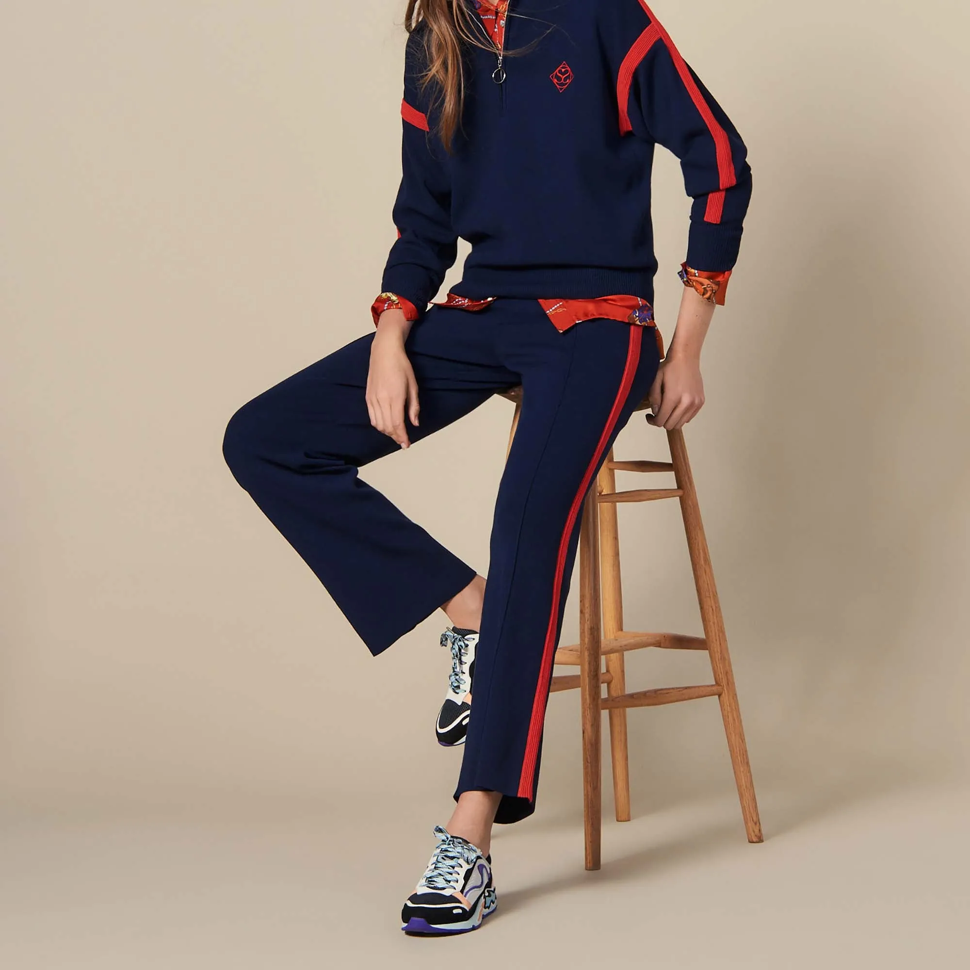 Jogging en maille