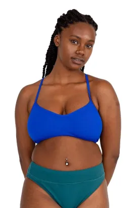 JOLYN Grayson Bikini Tops - Blueberry