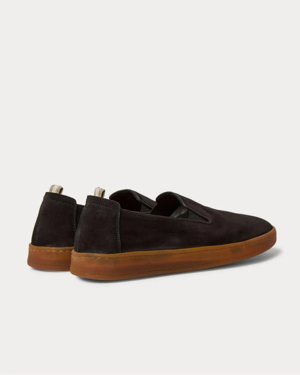 Key Suede Slip-On  Black slip on sneakers