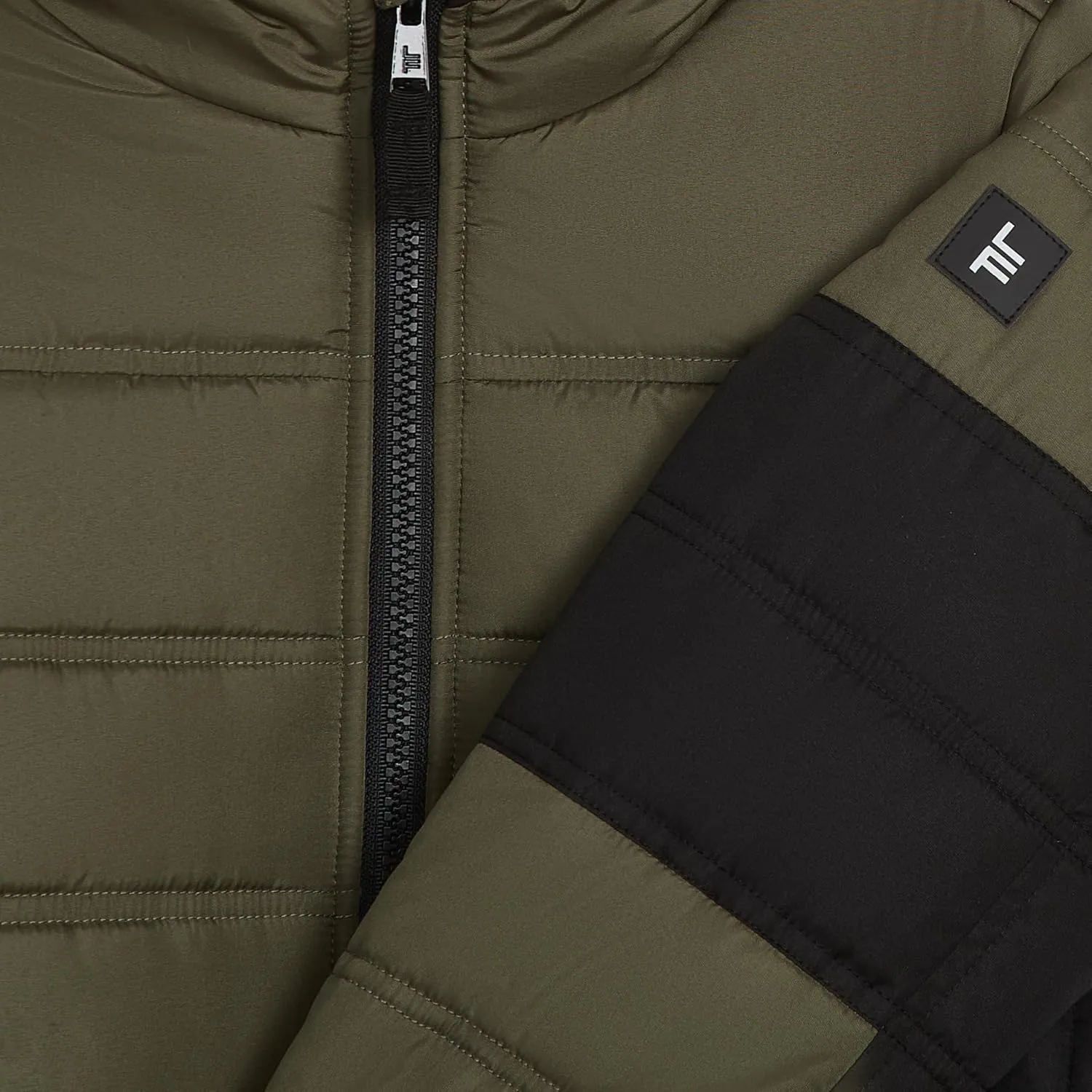 LONDON FOG Boys' Sporty Heavyweight Hooded Puffer Jacket and Fleece Beanie