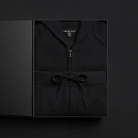 Men's Cashmere Track Suit Gift Set - Black
