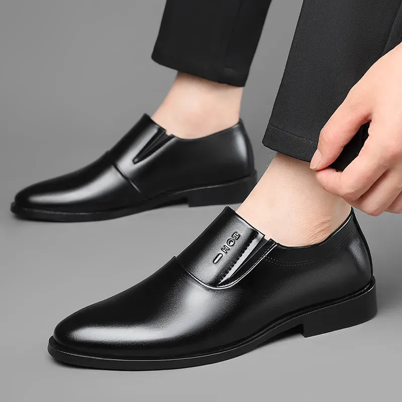 New Men's Business Formal Leather Shoes