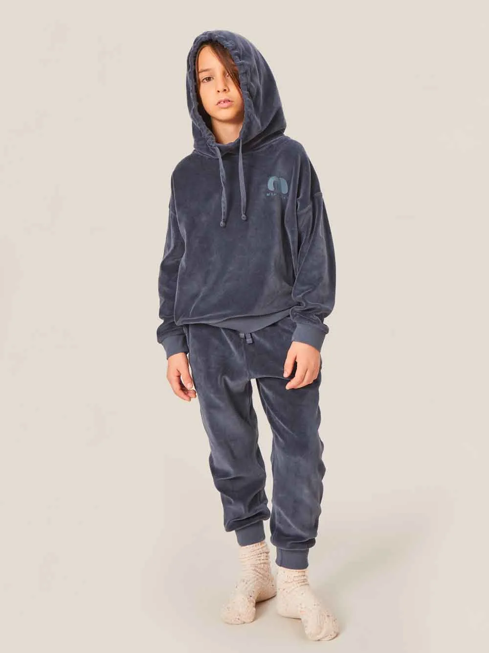 Nino Blue Velvet Pants