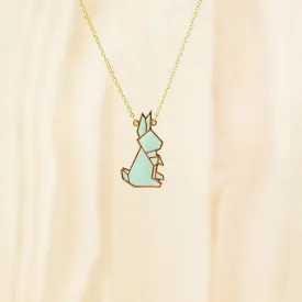 Origami Necklace – Rabbit