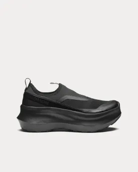 Platform Black Slip On Sneakers