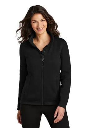 Port Authority Ladies Arc Sweater Fleece Jacket L428