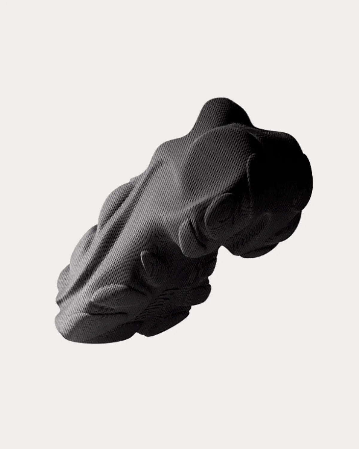 Puffer Black Slip On Sneakers