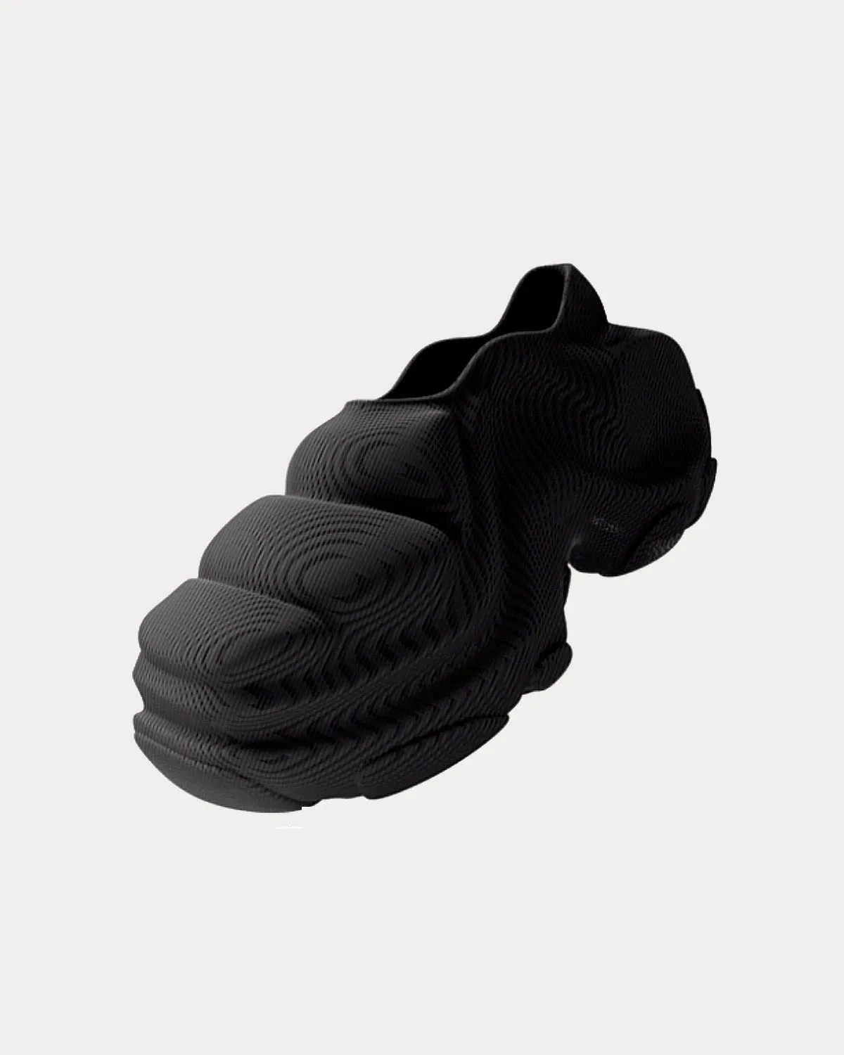 Puffer Black Slip On Sneakers