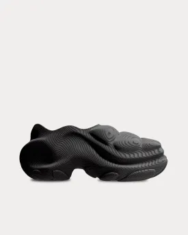 Puffer Black Slip On Sneakers