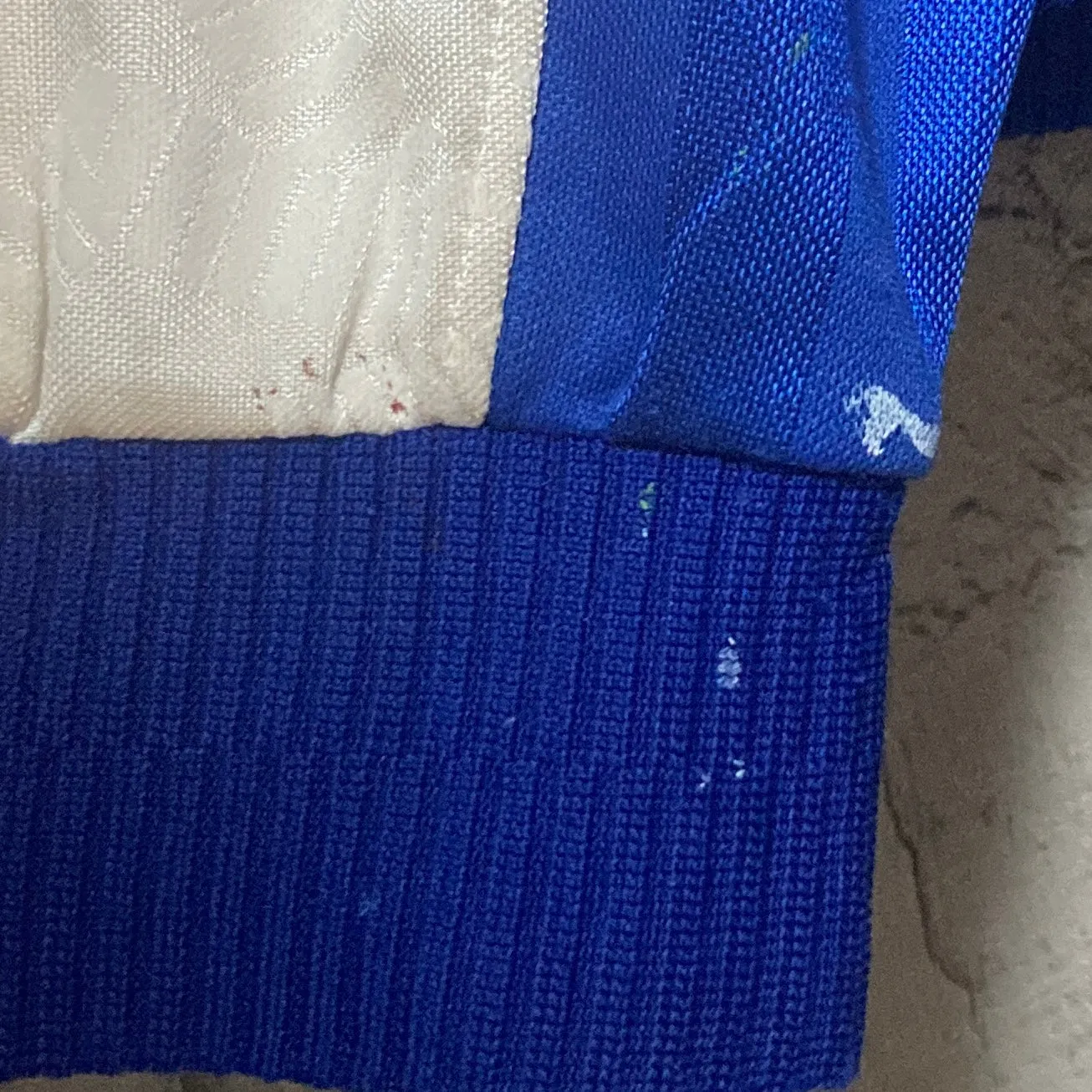 PUMA track jacket yellow blue