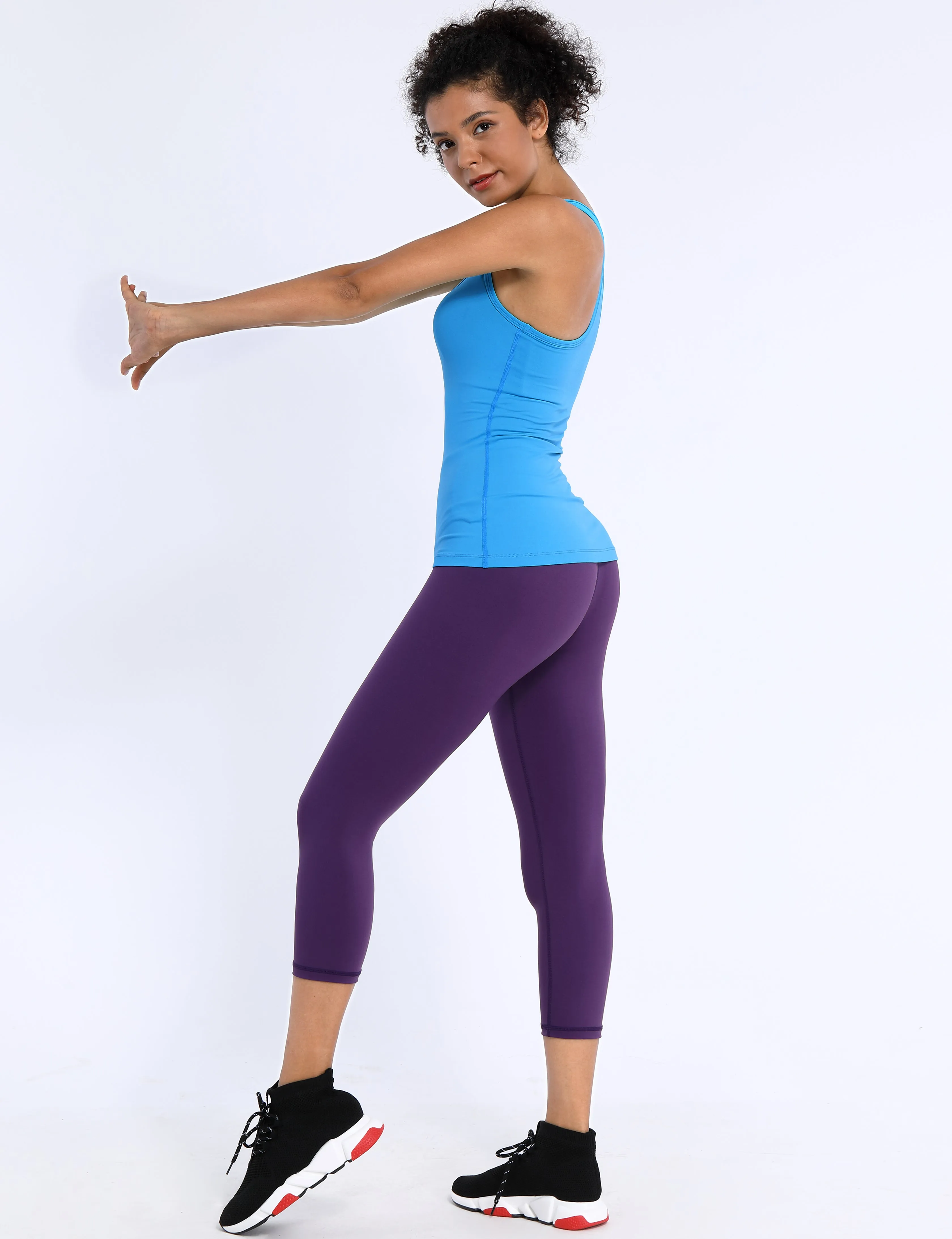 Racerback Athletic Tank Tops electricblue_Golf