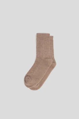 Supermerino Wool Socks - Camel