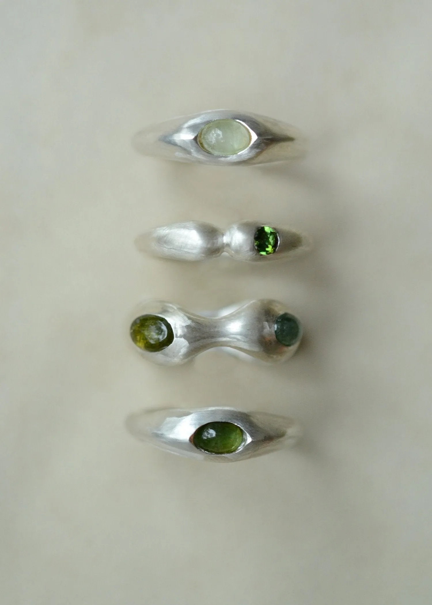 Tourmaline Ellipse Ring