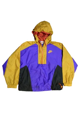 Vintage 1990's Nike Pullover Hooded Windbreaker Jacket