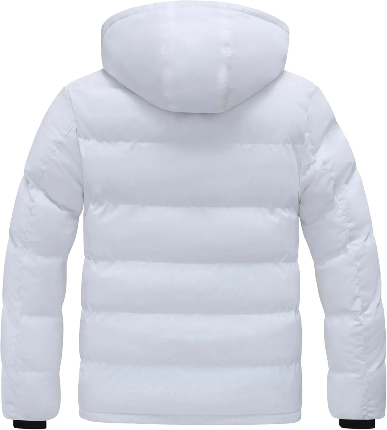 ZSHOW Men's Puffer Jacket Warm Hooded Winter Coat with Detachable Hood